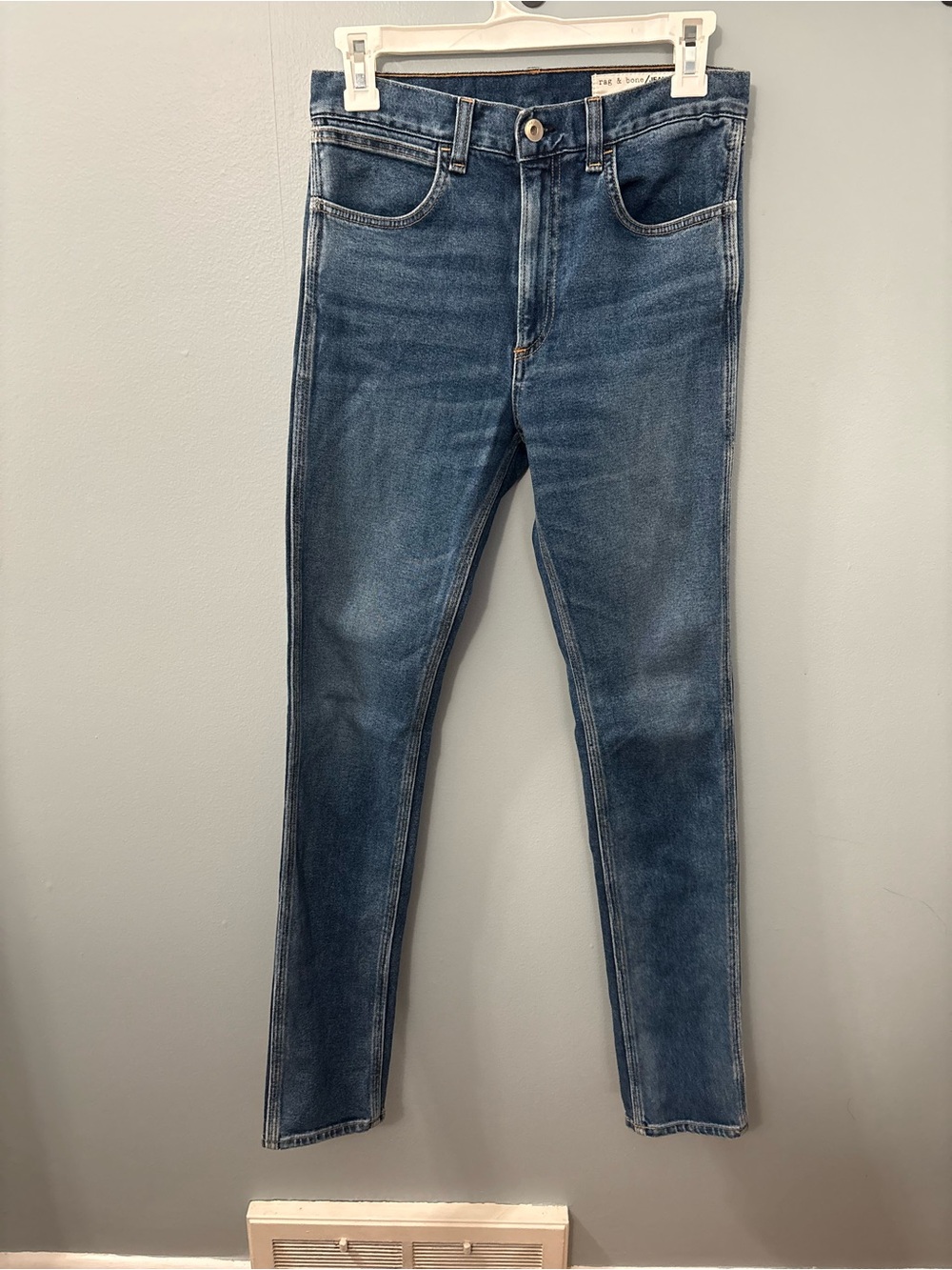rag & bone Women's Lou High Rise Skinny Jeans in Northwood